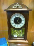 Acctim Quartz Wood Cased Mantel Clock