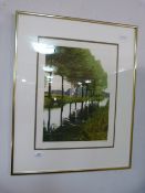 Limited Edition Print No.102 of 200 "Canal Trees"