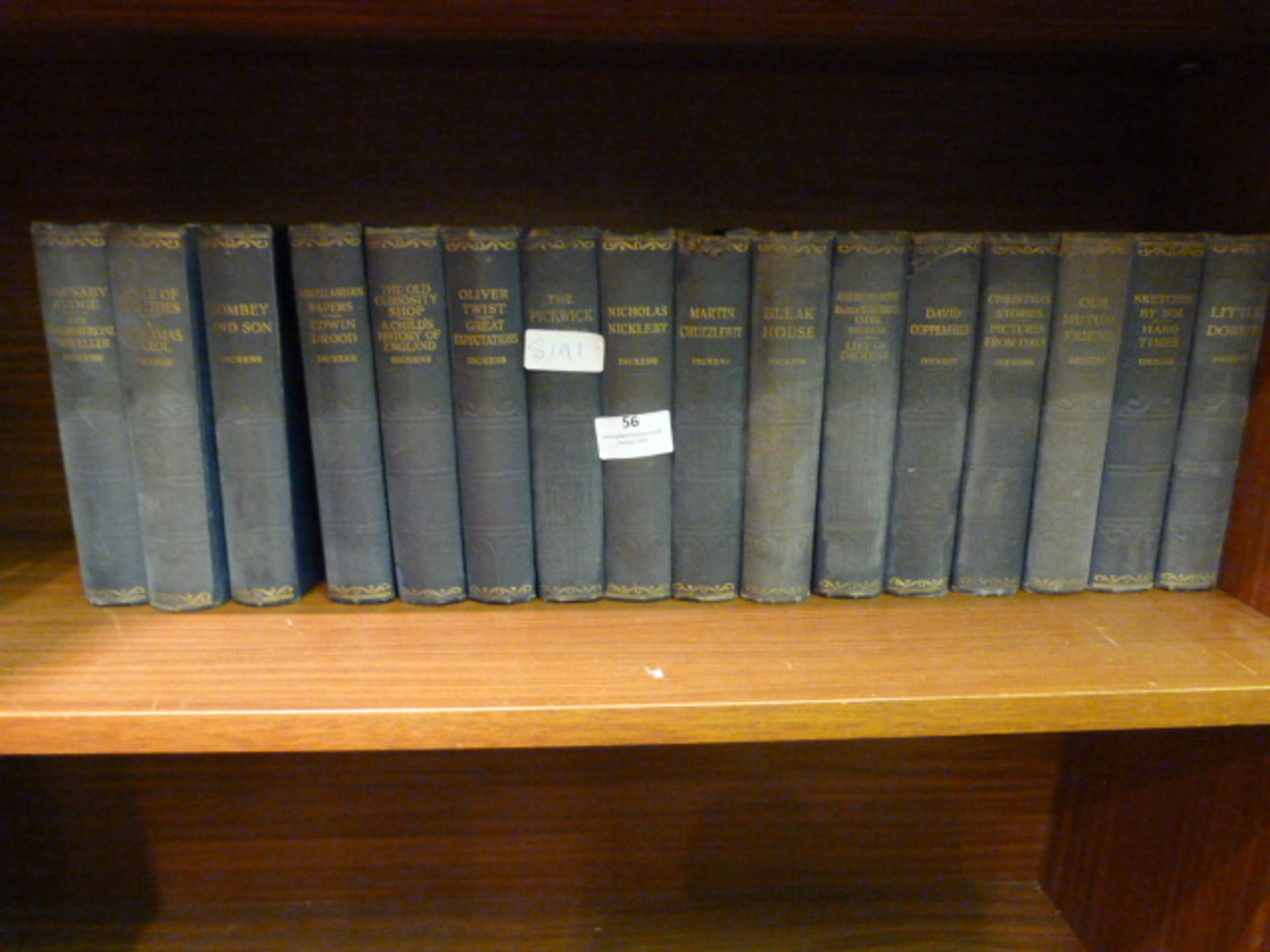 Volume of Sixteen Dickens Story Books