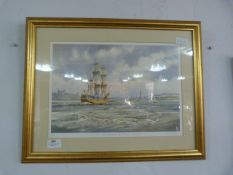 Limited Edition Print "HM Endeavor of Whitby" K.W.