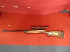 BSA Meteor .177 Air Rifle with Scope