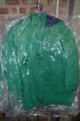 *Two Emerald Green Jackets with Blue Trim