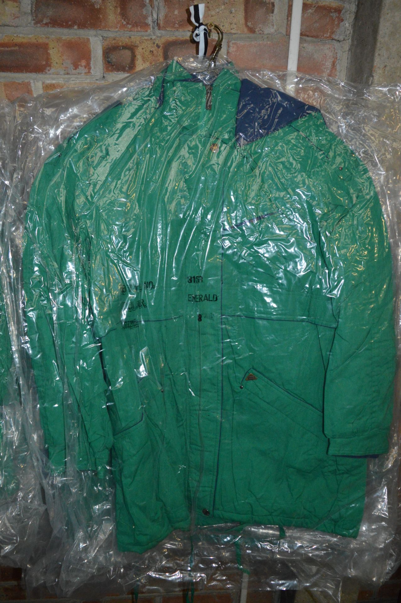 *Two Emerald Green Jackets with Blue Trim