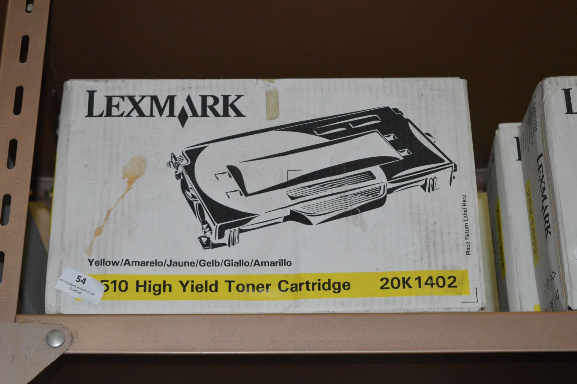 *Two Lexmark C510 Toner Cartridges