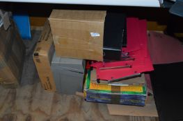 *Mixed Lot of Document Folders, Storage Boxes, Sus