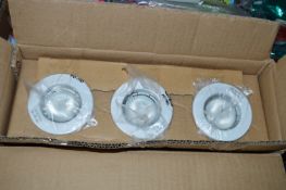 *Set of Three GU10 Eyeball Lights (White)