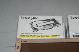 *Two Lexmark Toner Cartridges C510
