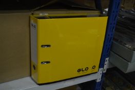Four Packs of Three Glo A4 Lever Arch Folders (Lem
