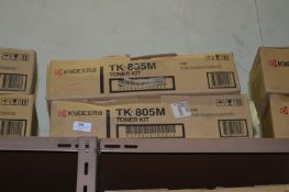 *Two Kyocera TK805 Toner Cartridges