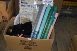 *Box of Assorted Office Sundries; Craft Paper, Sta
