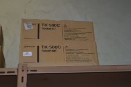 *Two Kyocera TK500 Toner Cartridges