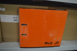Four Packs of Three Glo A4 Lever Arch Folders (Ora