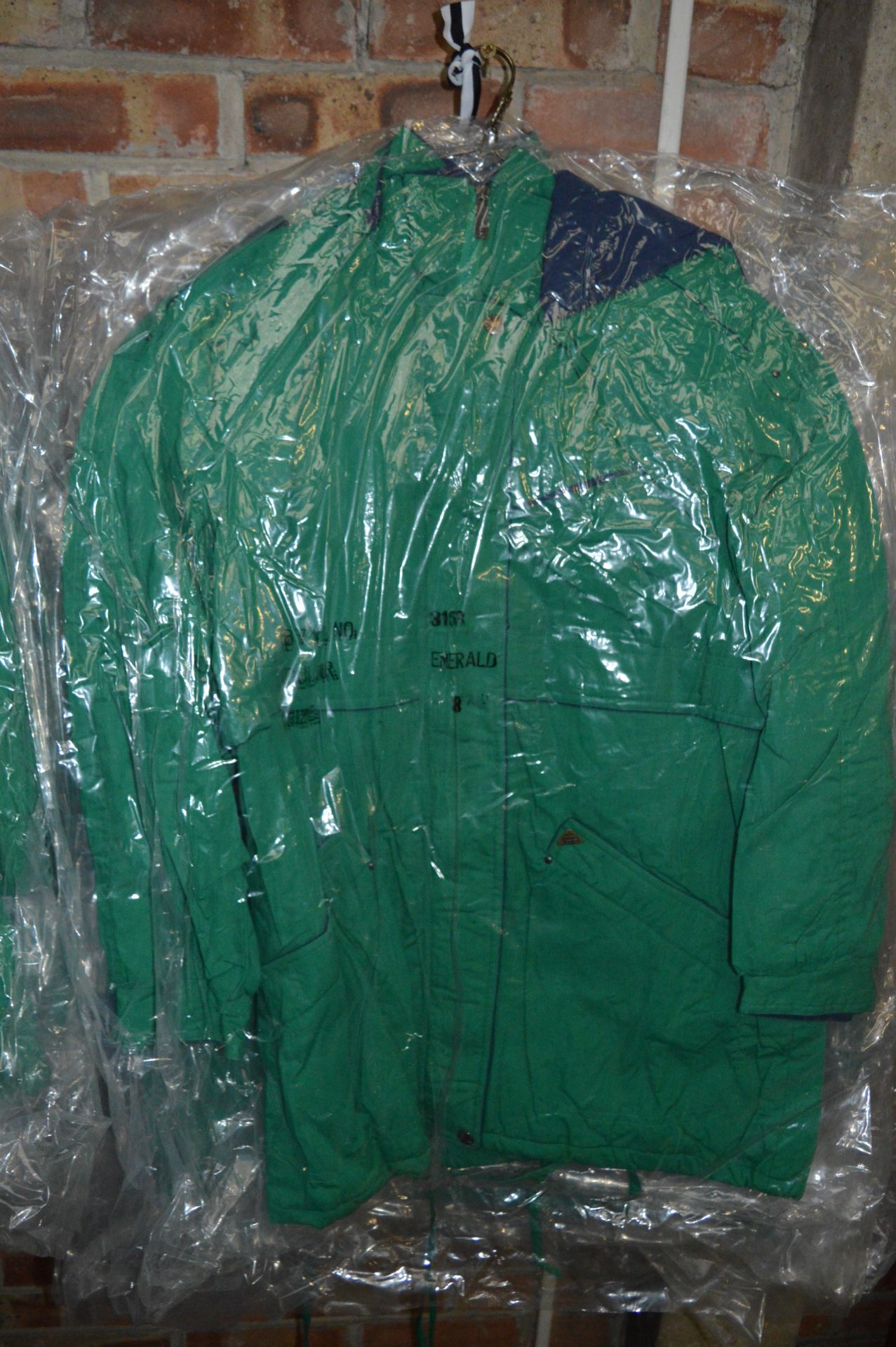 *Two Emerald Green Jackets with Blue Trim