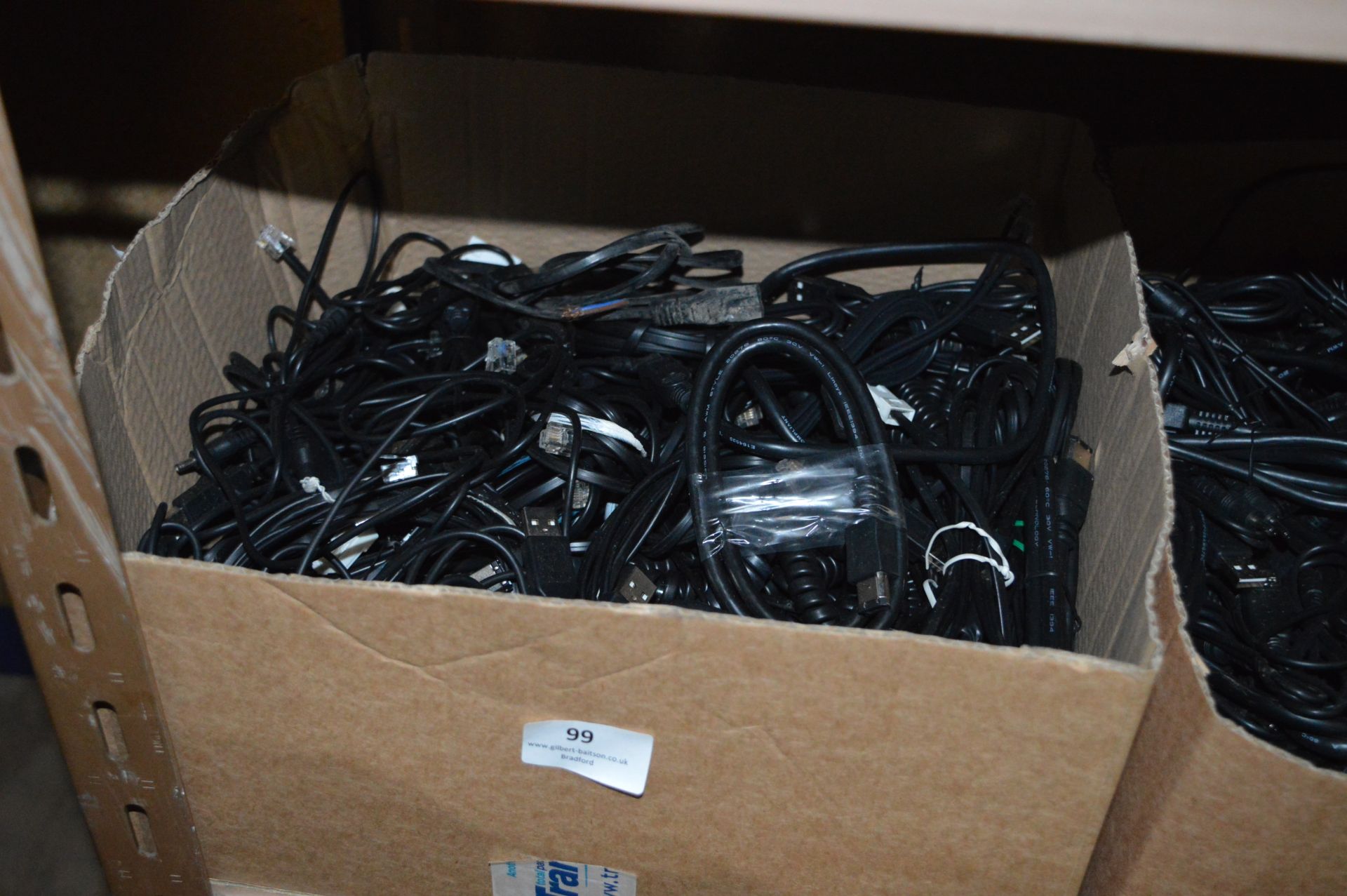 *Box Containing USB Leads