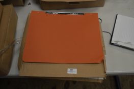*Box of Five Star Folders (Orange)