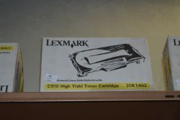 *Two Lexmark Toner Cartridges C510