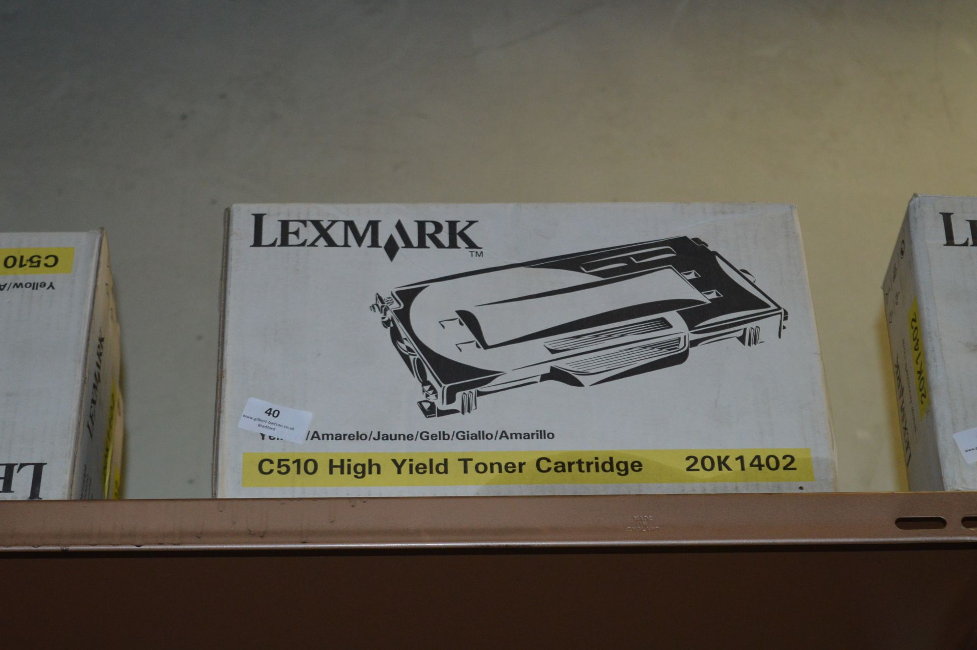 *Two Lexmark Toner Cartridges C510