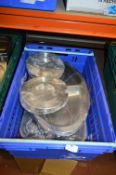 Assorted Bain Marie Covers, Divided Dishes, etc.