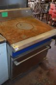 Blue Seal Flat Top Cooker over Oven