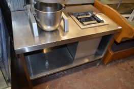 Stainless Steel Preparartion Table with Undershelf
