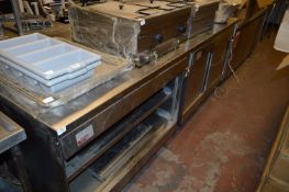 Marlow Stainless Steel Double Hot Cupboard Enclose