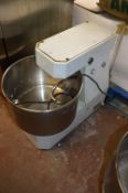 Single Phase Dough Mixer with Stainless Steel Hook