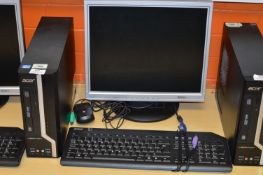 *Acer Desktop Computer with Window 7 OS, Monitor,