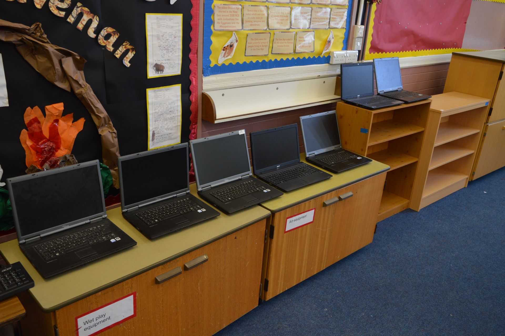 *Seven Fujitsu and Acer Laptop Computers (Missing