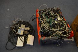 *Quantity of Assorted Computer and Video Cables