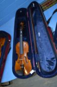 *Half Size School Violin with Bow in Carry Case