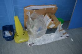 *Mixed Lot of Christmas Decorations, Warning Cone,