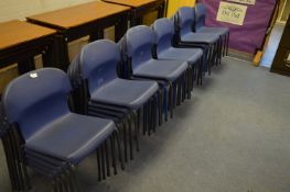 *Thirty Stackable Chairs (Blue)