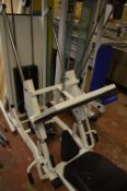 4 Pieces of Assorted Strength Machinery including Rear Deltoid, Hip Conditioner, Leg Press etc -