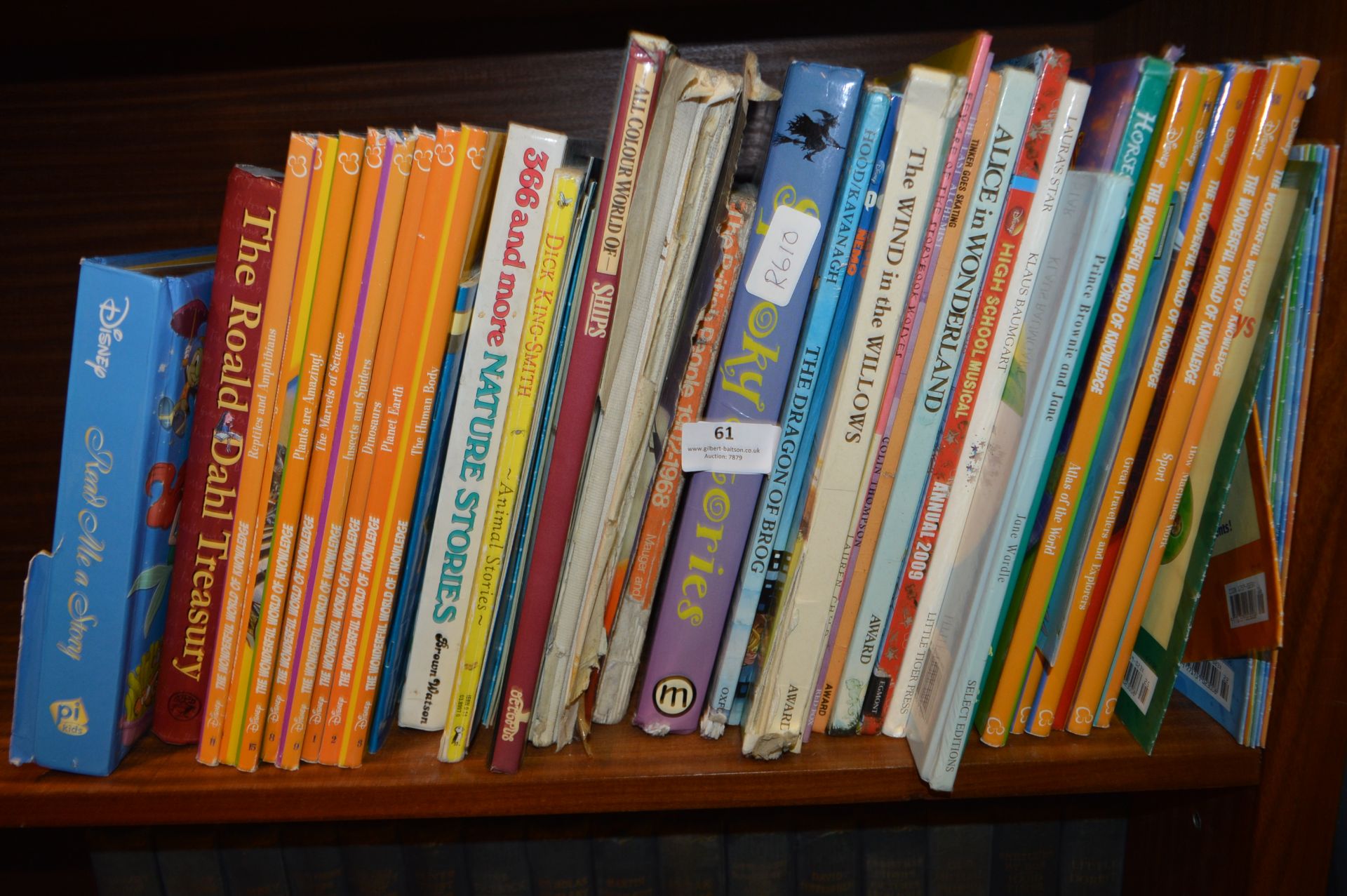 Collection of Children's Books Including Disney