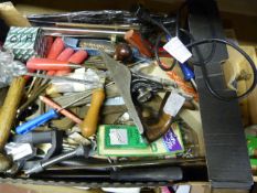 Rolson Plane, Large Spanners, Chisels, Hammer, etc
