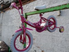 Molly Girls Bicycle with Stabilisers (Pink)