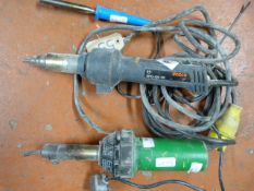 *Two Industrial Soldering Irons and a Small Solder