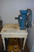 Atlas Grinding Mill on Pine Table Stand