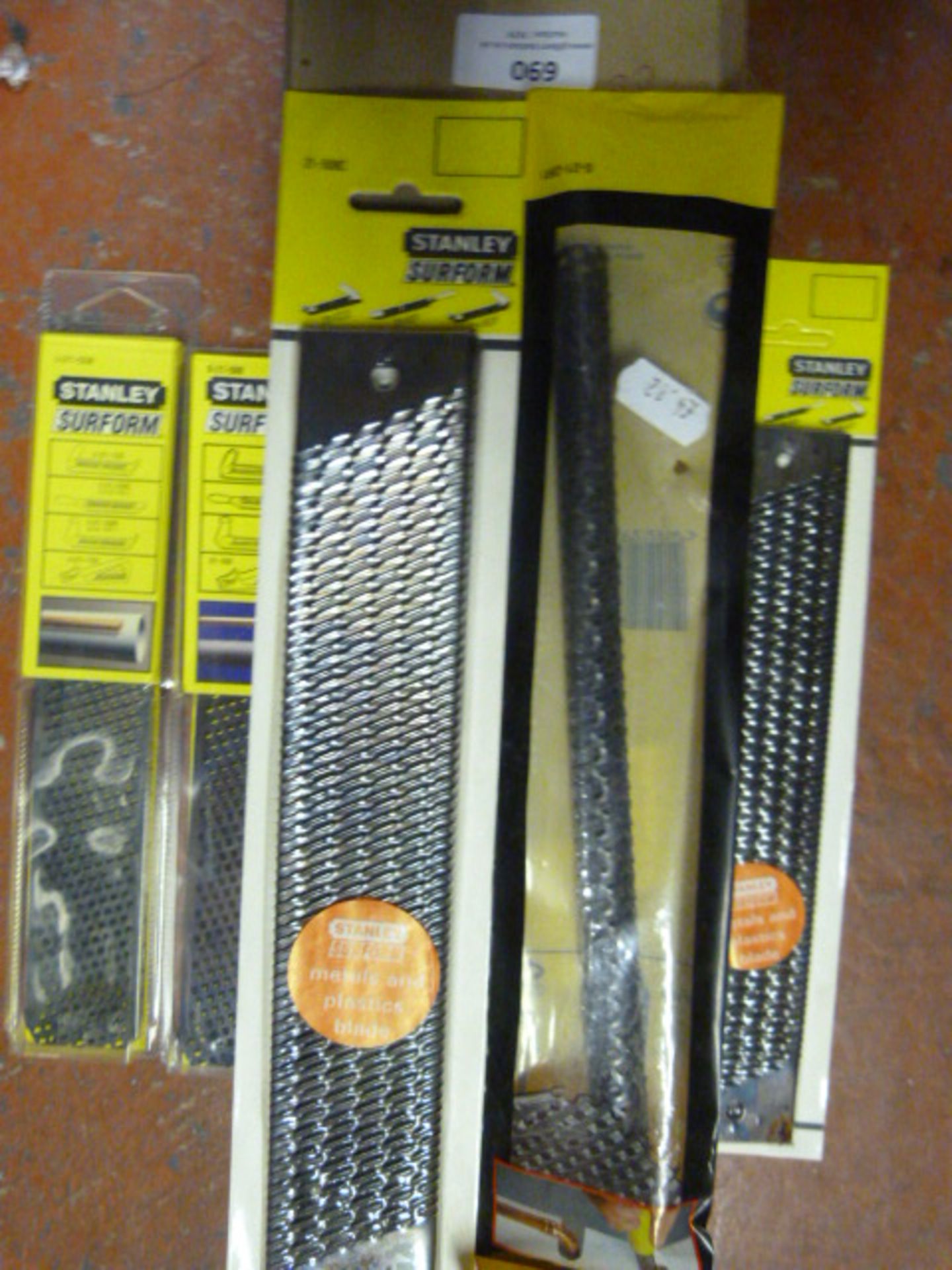 Box of Stanley Surform Metal and Plastics Blades