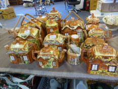 Large Collection of Cottage ware Pottery; Biscuit