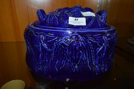 Blue Glazed Portmeirion Casserole Dish