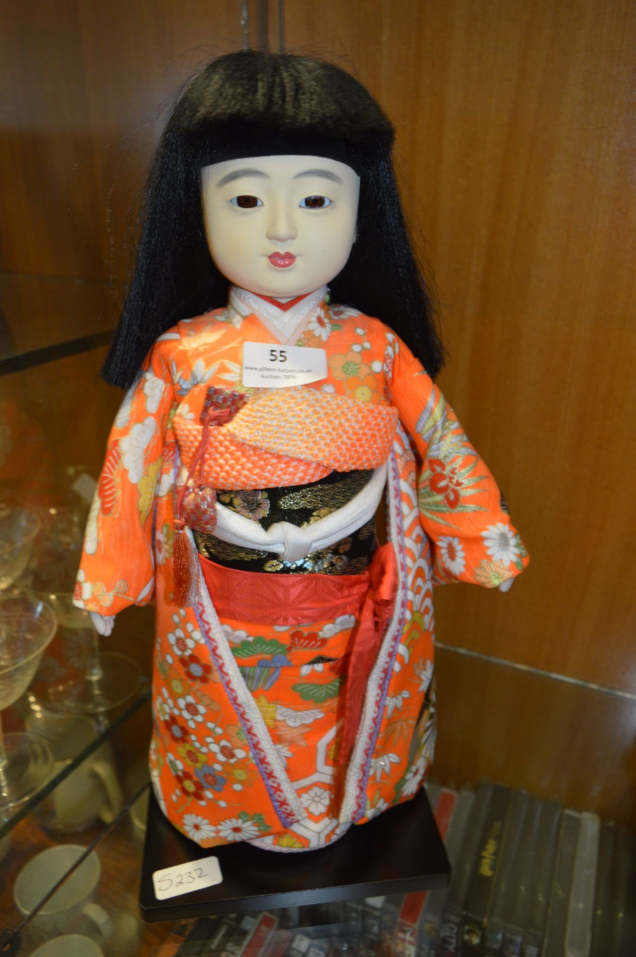 Porcelian Headed Doll "Japanese Girl"