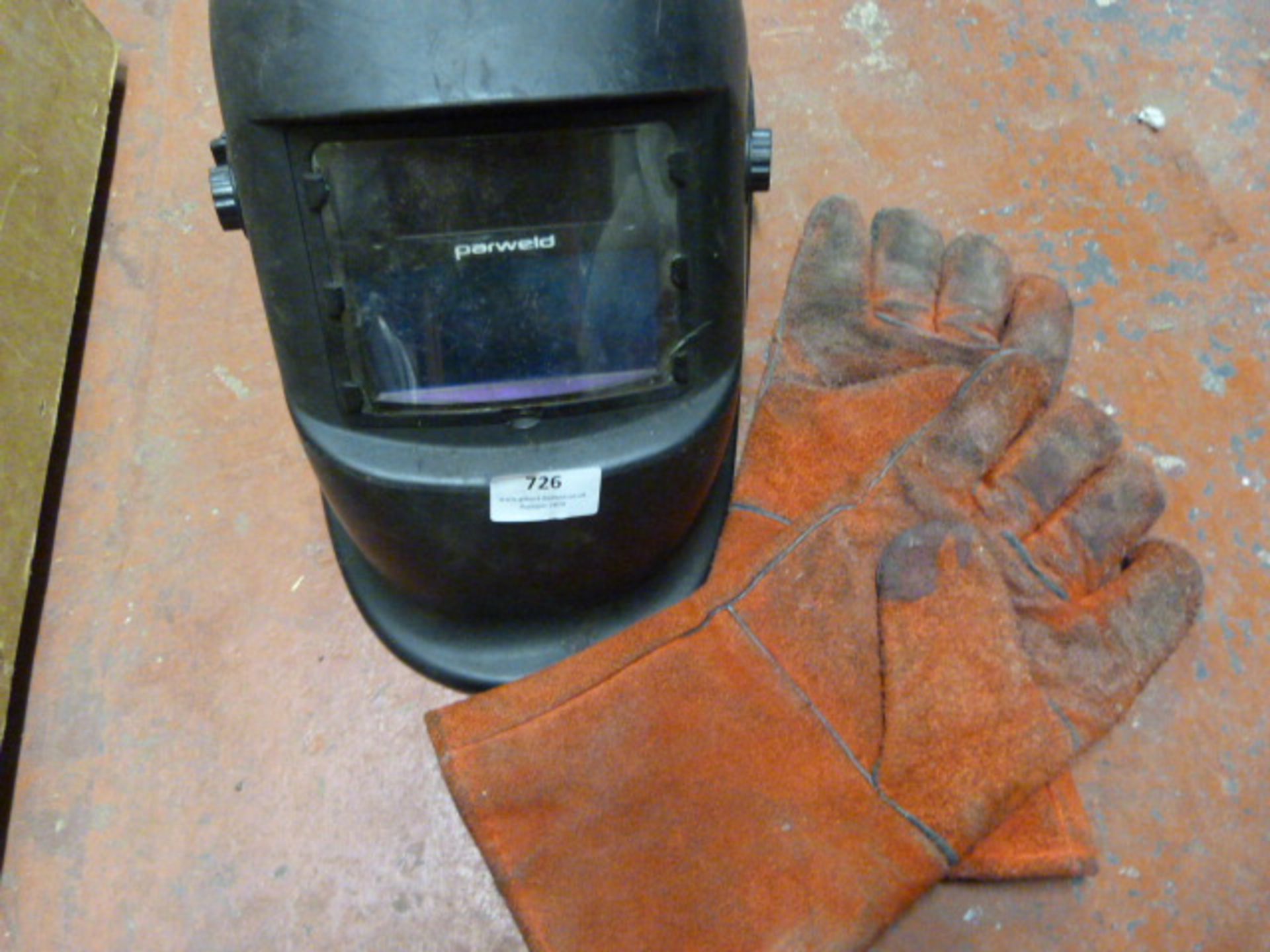 Welding Mask and Gloves