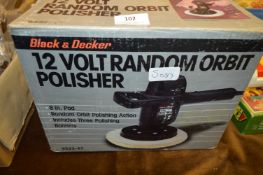 Black & Decker 12V Orbital Polisher