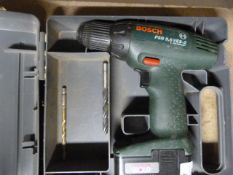 Bosch PSR 9.6V Cordless Drill/ Screwdriver