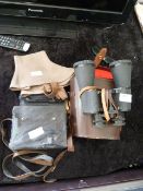 Prinz 12x50 Binoculars, Box Camera and Edwardian S