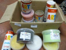 Box of Art Powder Colour Paints