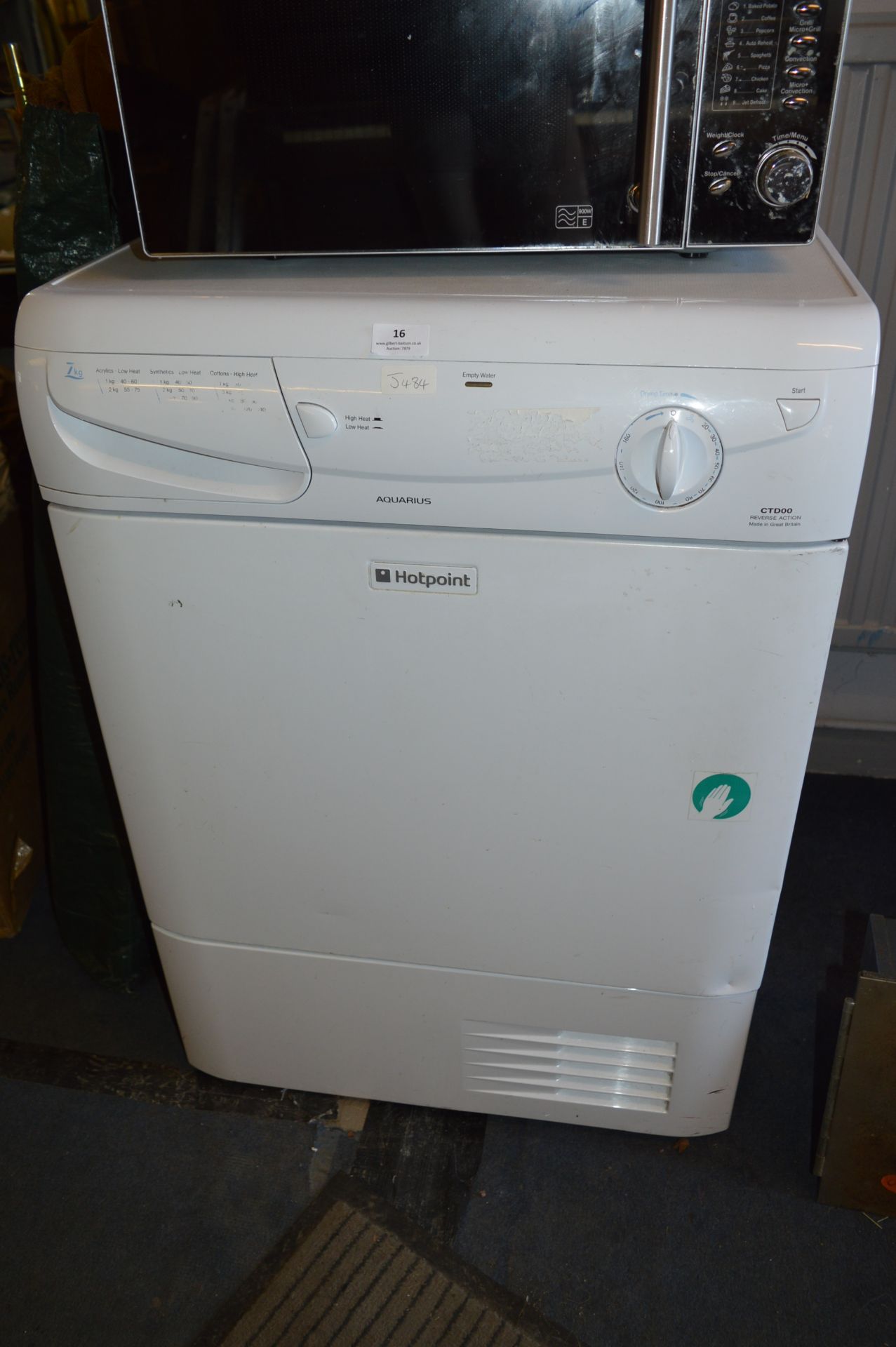 Hotpoint Aquarius Clothes Dyer