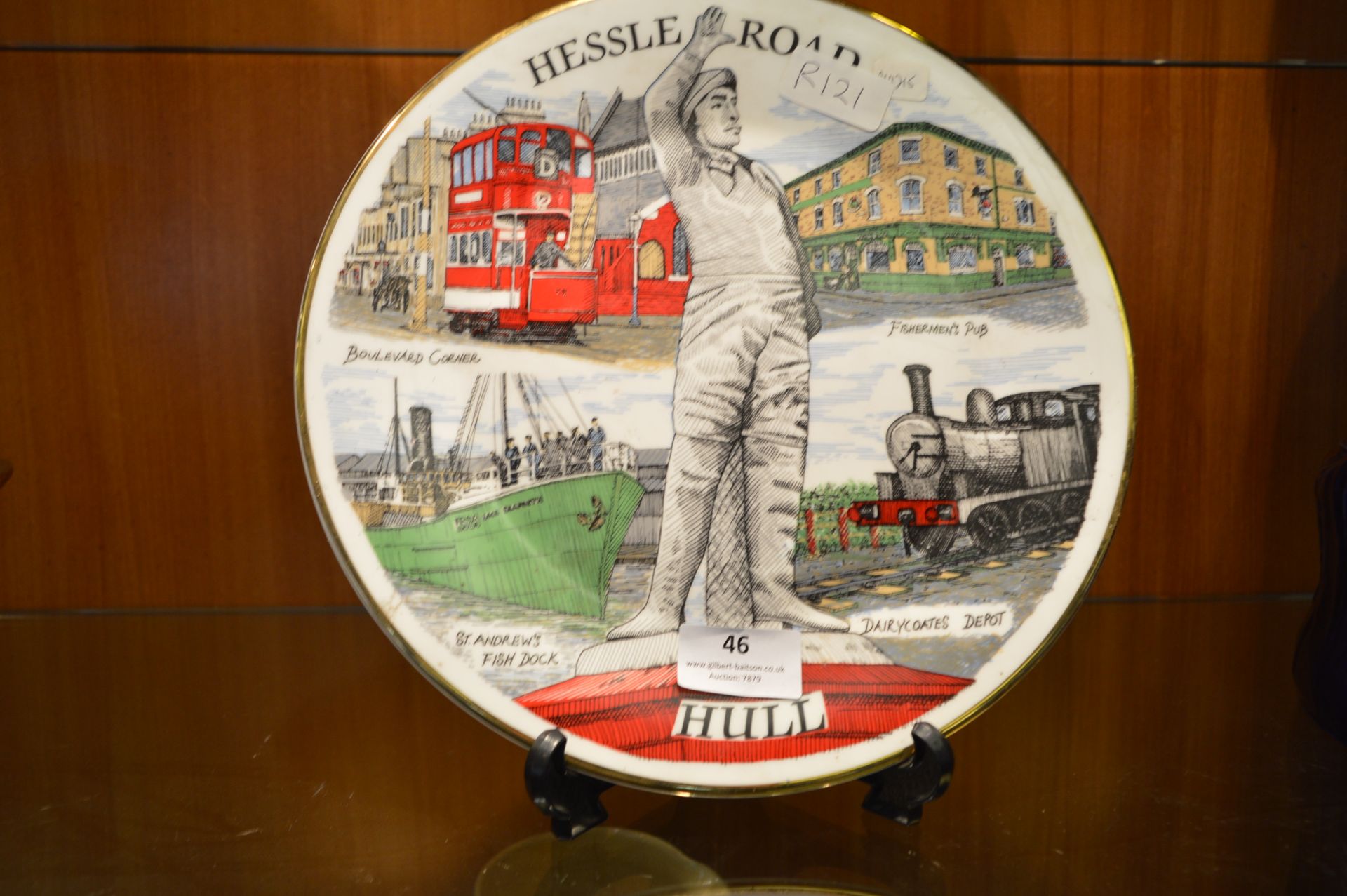 Collectors Plate "Hessle Road"