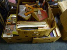 Three Boxes of Assorted Books